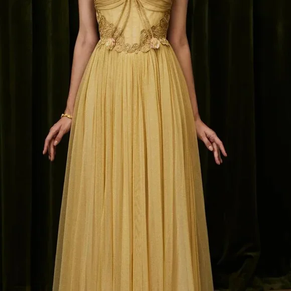 Nile Rose Corset Dress - LaceMade sz S - Picture 6 of 7